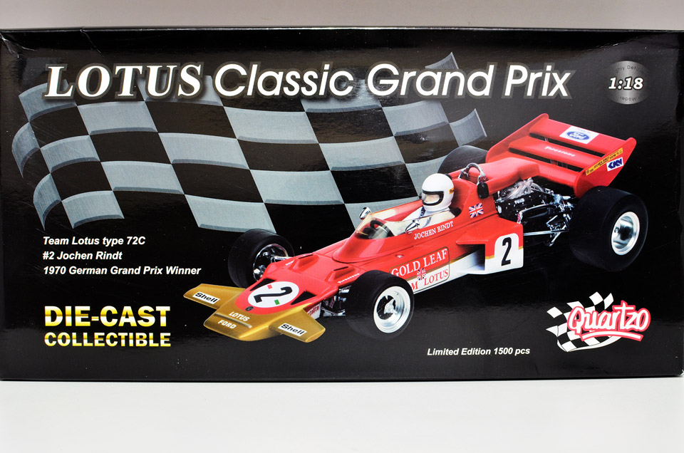 JOCHEN RINDT 1970 TEAM LOTUS 72C 1:18